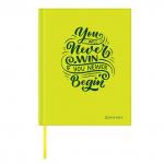 Дневник 1-11 класс 48 л., обложка кожзам (лайт), принт, BRAUBERG DAZZLE, зеленый неон, 105451