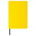 Блокнот А5 (148x218 мм), BRAUBERG "Metropolis Mix", под кожу, 80 л., желтый, 111038