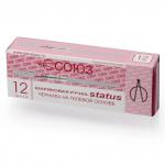 Ручка гелевая СОЮЗ Status, СИНЯЯ, корпус тонированный, узел 0,7мм, линия письма 0,4мм, РГ 133-01