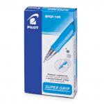 Ручка шариковая масляная автомат. с грипом PILOT Super Grip, СИНЯЯ, 0,7мм, линия 0,32мм, BPGP-10R