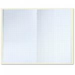 Блокнот А5 (135х206мм), 80л, твердый, клетка, фольга, BRAUBERG, Узор, 126049