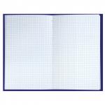 Блокнот А5 (135х206мм), 80л, твердый, клетка, фольга, BRAUBERG, Кошечка, 126051