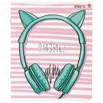 Тетрадь предметная "GIRLS ONLY" 48 л., Soft Touch, фольга, ФИЗИКА, клетка, АЛЬТ, 7-48-1102/01