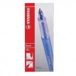 Ручка шариковая STABILO Liner, РОЗОВАЯ, корпус розовый, узел 0,7мм, линия письма 0,3мм, 808/56