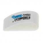 Набор ластиков JOVI (Испания) "Ergoplast" 3шт., 47*22*13 мм, белые, натур.каучук, в блистере, 2030B