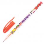 Ручки гелевые ЮНЛАНДИЯ, НАБОР 6 шт., АССОРТИ НЕОН, корпус с печатью, 0,7мм, линия 0,5мм