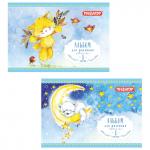 Альбом д/рис. А4  8л., скоба, обложка офсет, ПИФАГОР, 200х285мм, Пушистые зверята (2вида), 104848