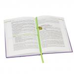 Закладки-ляссе "ПОЗИТИВ" для книг А5 (длина 28 см) ПИФАГОР, клейкий край, 4 ленты, 111649