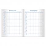 Дневник 1-11 класс 40 л., на скобе, ПИФАГОР, обложка картон, с подсказом, "Перышки на синем", 105519