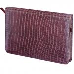 Еженедельник недатированный МАЛЫЙ ФОРМАТ (95х155мм) А6, BRAUBERG Alligator, кожзам, 72л, кор,126183