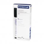 Маркер для доски STAEDTLER (Германия) "Lumocolor", ЗЕЛЕНЫЙ, круглый наконечник, 1мм, 301-5