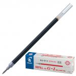 Стержень гелевый PILOT 128мм, КРАСНЫЙ, узел 0,5мм, линия 0,3мм, BLS-G1-5