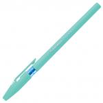 Ручка шариковая STABILO Liner Pastel, СИНЯЯ, корпус бирюзовый, узел 0,7мм, линия 0,3мм, 808FP1041-1