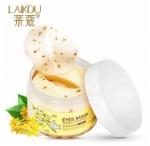 082413 LAIKOU GOLDEN OSMANTHUS Патчи для кожи вокруг глаз с цветами османтуса,140