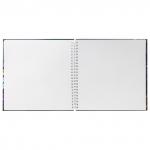 Скетчбук, белая бумага 120г/м2, 210х210мм, 60л, гребень, Будем рисовать, A258101