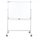 Доска магнитно-маркерная НА СТЕНДЕ (90х120 см), 2-сторонняя, ГАРАНТИЯ 10 ЛЕТ,BRAUBERG PREMIUM,236851