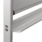 Доска магнитно-маркерная НА СТЕНДЕ (90х120 см), 2-сторонняя, ГАРАНТИЯ 10 ЛЕТ,BRAUBERG PREMIUM,236851