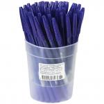 Ручка шариковая масляная СТАММ Южная Ночь, СИНЯЯ, корпус тонированный синий, 1,2мм, линия 0,7мм,РК21