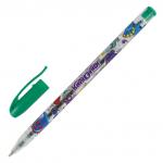 Ручки гелевые ЮНЛАНДИЯ, НАБОР 12 шт., АССОРТИ НЕОН, корпус с печатью, 0,7мм, линия 0,5мм