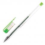 Ручки гелевые ПИФАГОР, НАБОР 10 шт., АССОРТИ, корпус прозрачный, узел 0,5 мм, линия 0,35 мм