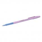 Ручка шариковая STABILO Liner Pastel, СИНЯЯ, корпус лавандовый, узел 0,7мм, линия 0,3мм, 808FP1041-6