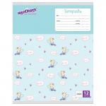 Тетрадь 12 л. ЮНЛАНДИЯ линия, обложка картон, "ЕРАЛАШ", 105633