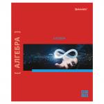 Тетрадь предметная "NAVIGATOR" 48 л., выборочный лак, АЛГЕБРА, клетка, подсказ, BRAUBERG, 403538