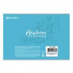 Альбом для рисования А4 40 л., скоба, глянцевый лак, BRAUBERG, 202х285 мм, Города (1 Вид), 105094