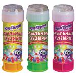 *Мыльные пузыри ЮНЛАНДИЯ 60 мл, с игрушкой на крышке, 591092