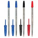 Ручки шариковые CORVINA НАБОР 4 шт., АССОРТИ, 51 Classic, узел 1мм, линия 0,7мм, 40226