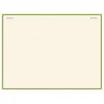 Бизнес-Блокнот А5 100л., твердая обложка, под кожу VELVET, на резинке, BV, Салатовый, 3-525/09