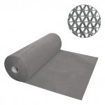 Коврик дорожка ячеистый грязезащитный Zig-Zag 0,9*10 м, толщина 5 мм, ПВХ серый, В РУЛОНЕ, VORTEX, 2156