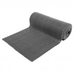 Коврик дорожка ячеистый грязезащитный Zig-Zag 0,9*10 м, толщина 5 мм, ПВХ серый, В РУЛОНЕ, VORTEX, 2156