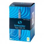 Ручка шариковая SCHNEIDER (Германия) Tops 505 M, СИНЯЯ, корпус прозрачный, 1мм, линия 0,5мм, 150603