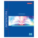 Тетрадь предметная "NAVIGATOR" 48 л., выборочный лак, ЛИТЕРАТУРА, линия, подсказ, BRAUBERG, 403544