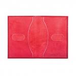 Обложка для паспорта BEFLER "Ящерица" натуральная кожа, тиснение, красная, O.1.-3, ш/к-75619