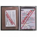 Обложка для автодокументов STAFF, экокожа, "DOCUMENTS", черная, 237181