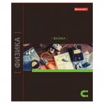 Тетрадь предметная "NAVIGATOR" 48 л., выборочный лак, ФИЗИКА, клетка, подсказ, BRAUBERG, 403547