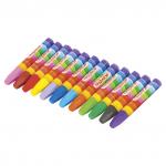 Восковые мелки утолщенные BRAUBERG/ПИФАГОР 12 цв., на масляной основе, яркие цвета, 222970