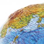 Глобус физический/политический Globen Классик Евро, диаметр 250 мм, рельефный, с подсв., Ке022500195