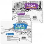Альбом для рисования А4 24 л., гребень, обложка картон, BRAUBERG ЭКО, 205х290 мм, Суперкары (2 вида), 105061