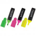 Набор текстовыделителей BRAUBERG  3 шт., АССОРТИ, "Contract", линия 1-5 мм, 150395