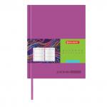 Дневник 1-11 класс 48 л., обложка кожзам (лайт), термотиснение, BRAUBERG ORIGINAL, пурпурный, 105448