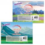 Альбом д/рис. А4 12л., скоба, обложка картон, ЮНЛАНДИЯ, 200х283мм, Монстр-трак (2вида), 105041