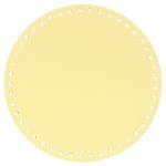 Дно для сумки круглое 20 см. Банан