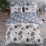 Комплект простыня 1.5 сп + 1 нав. 50/70 поплин 28284/1 Тропики