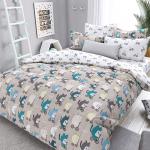 Комплект простыня 1.5 сп + 1 нав. 70/70 поплин 28321/1 Марафон основа