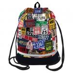 Мешок для обуви Berlingo "Your way", 400*510мм, расшир. дно, свет. лента, 1отд., карман на молнии, MS09430