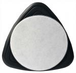 Держатель на дефлектор с магнитом, треугольный, размер 30x30x30 мм