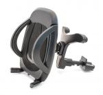 Держатель для мобильного телефона на решетку воздуховода Кальмар-007, черный, в блистере